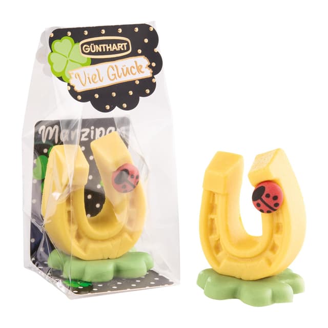 Detalle 1 de Günthart 30 Marzipan Hufeisen Glücksbringer 900 g