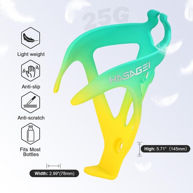 Detalle 1 de Bike water bottle holder 24 oz, leak-proof