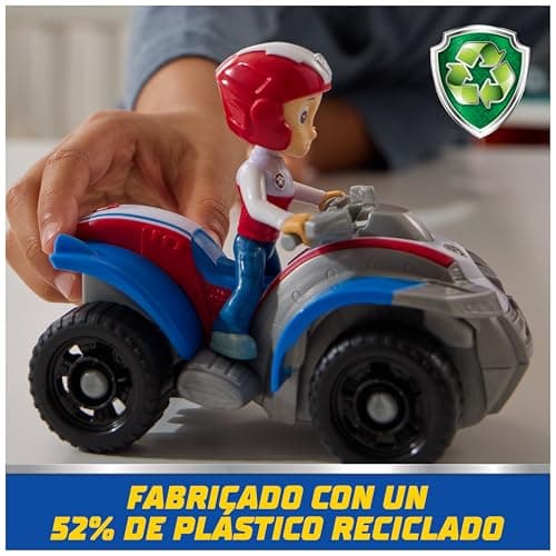 Detalle de Paw Patrol Patrulla Canina Quad de Rescate de Ryder y figura juguete