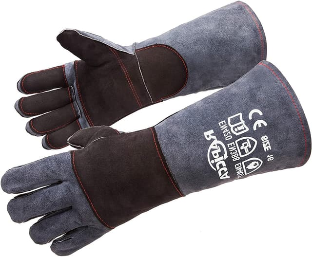 Detalle de RAPICCA Fireplace Gloves 16 inch heat