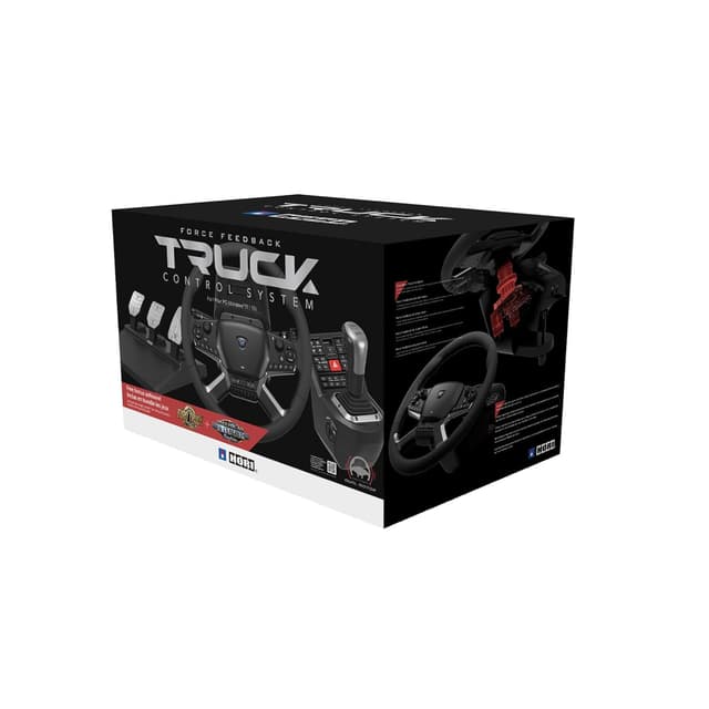 Thumbnail 6 de Hori Force Feedback Truck Control System für PC (Windows 11/10) – LKW-Lenkrad, 40 cm, 1.800° Rotation und Schaltmodul
