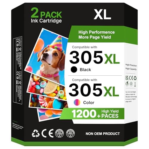 Detalle de Tiorumcs 305XL Cartucho Tinta 🎨