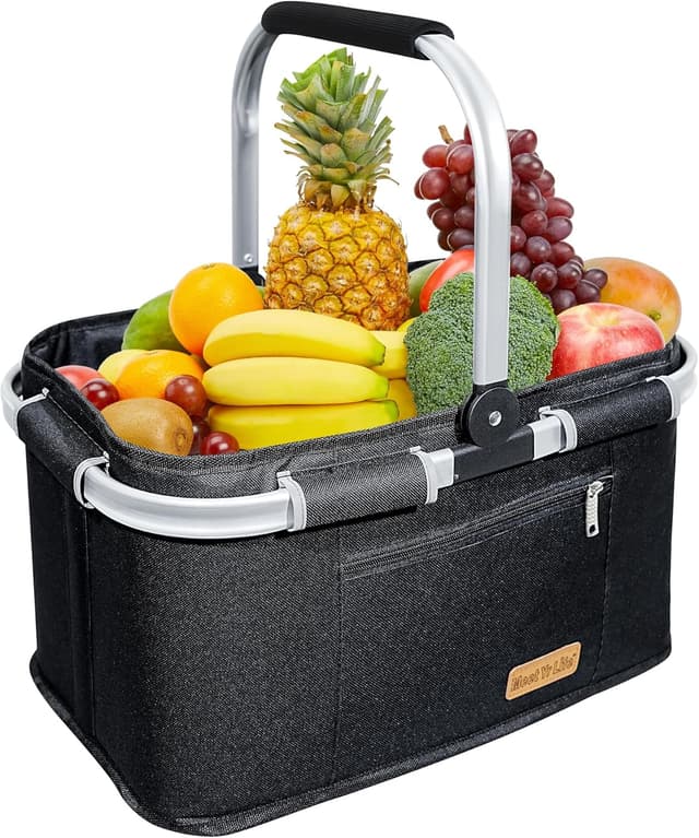 Detalle de ABIUBIU 35L Einkaufskorb faltbar