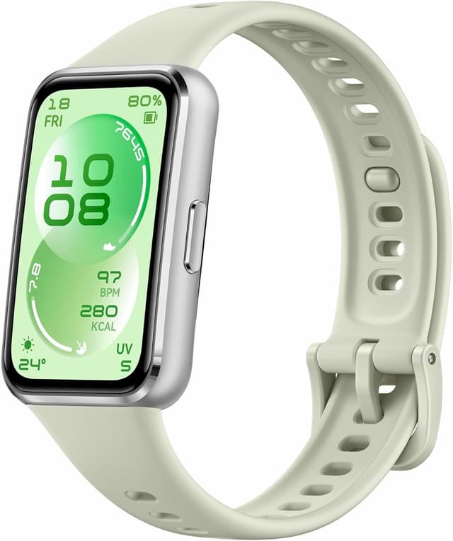 Detalle de HUAWEI Band 11 Aluminium Fitness Tracker (Sleep, SpO2, A-Fib alerts) – Green