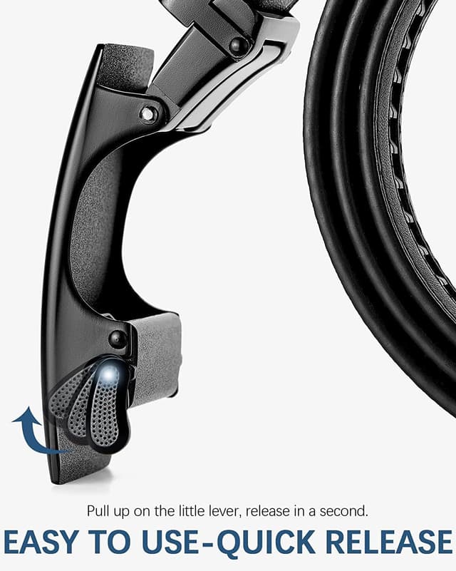 Detalle 2 de BOSTANTEN Herren-Ledergürtel mit Ratsche & Automatikschließe, 35 mm breit – Größe angepasst