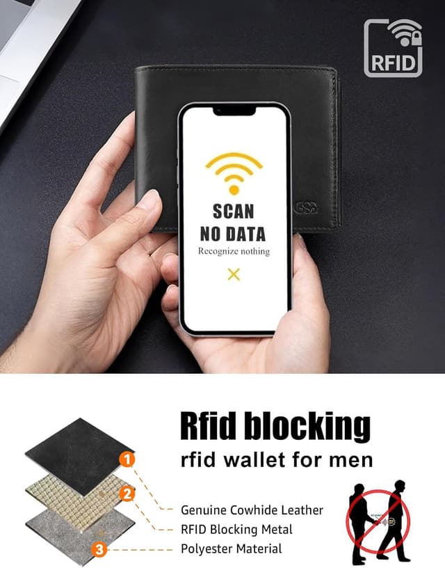 Thumbnail 3 de GSG SINCE 1998 Cowhide Leather Wallet