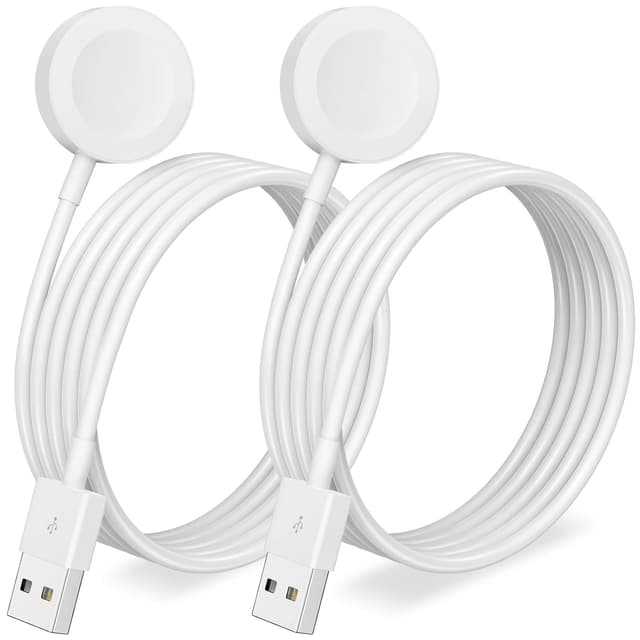 Detalle de Amasuki 2Pack Magnetic Apple Watch Charger 1m
