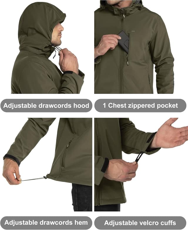 Thumbnail 4 de 33,000ft Softshelljacke Herren 8000–10000 mm