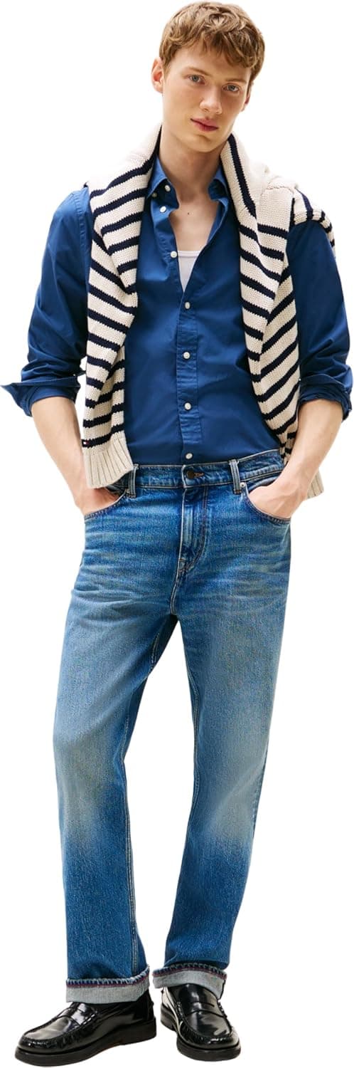 Detalle 2 de Tommy Hilfiger Camisa Flex Poplin Regular