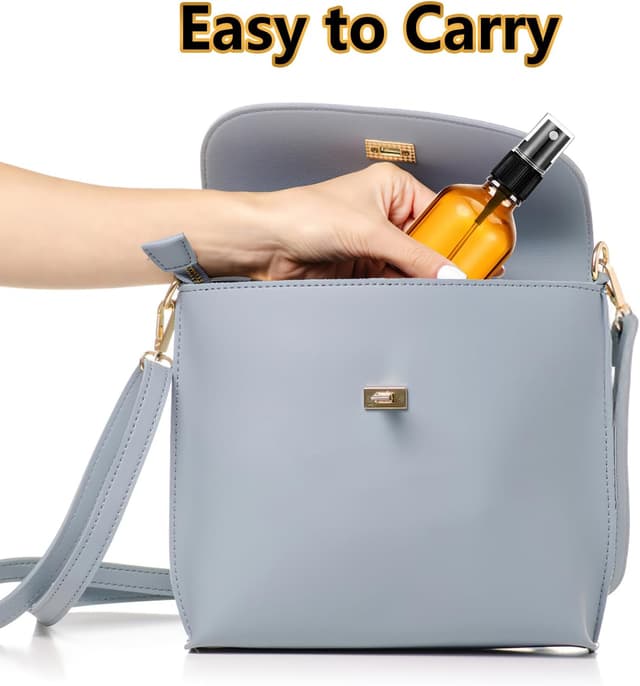 Detalle 1 de 100ml amber fine mist spray bottles