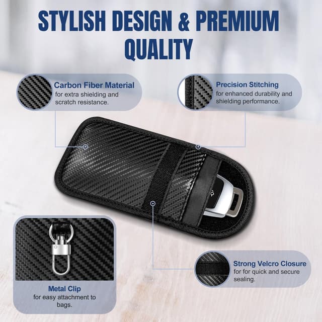 Thumbnail 3 de RealPlus Faraday Pouch 2-pack — key blocker pouch