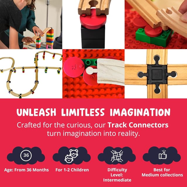 Thumbnail 4 de TOY2 Allround, 20 connecteurs de rail