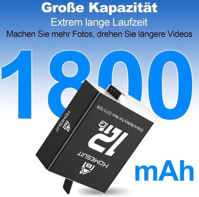 Thumbnail 2 de Homesuit Hero 12 1800mAh battery kit for GoPro