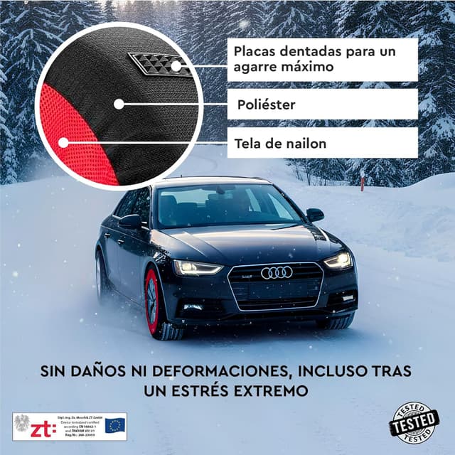 Thumbnail 3 de Eurocali Cadenas Textiles DriveOnSnow XXL 40 km/h