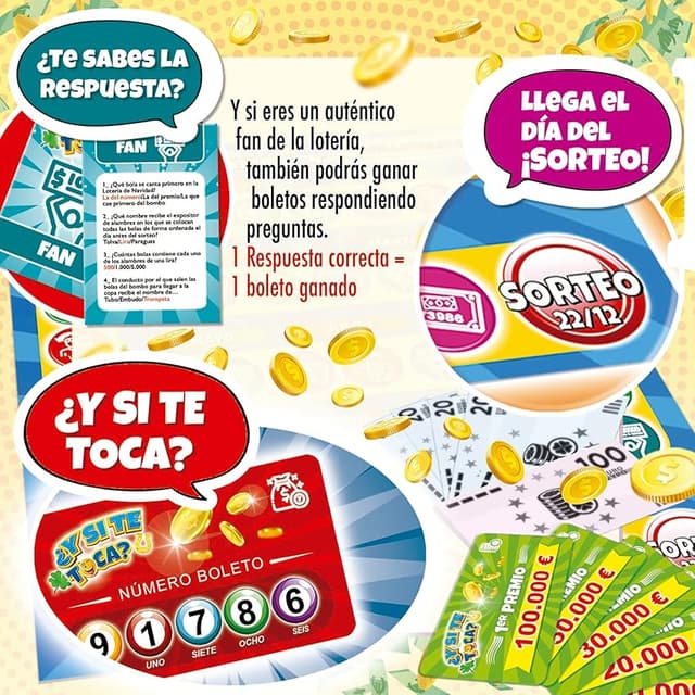 Detalle 2 de Borras ¿Y si te Toca? 19462 🎲