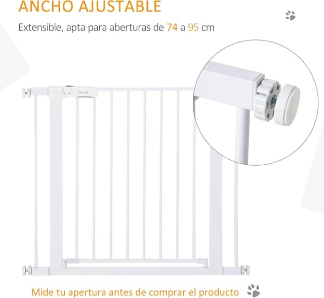 Thumbnail 5 de PawHut Barrera de Seguridad 76 cm