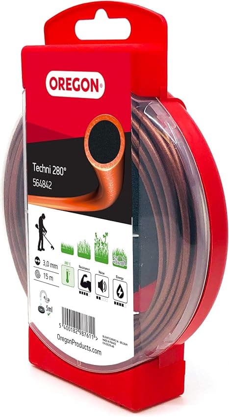 Detalle 2 de Techni 280 Oregon 545821 — línea de corte resistente