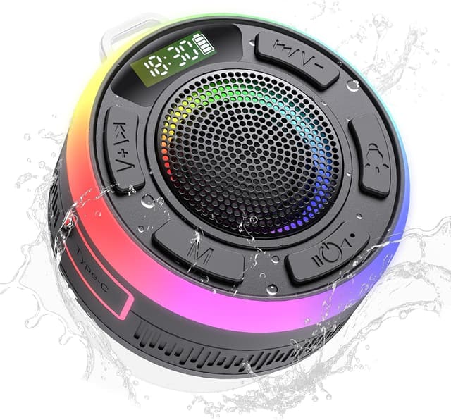 Detalle de Bluetooth Shower Speaker 10H battery, IPX7
