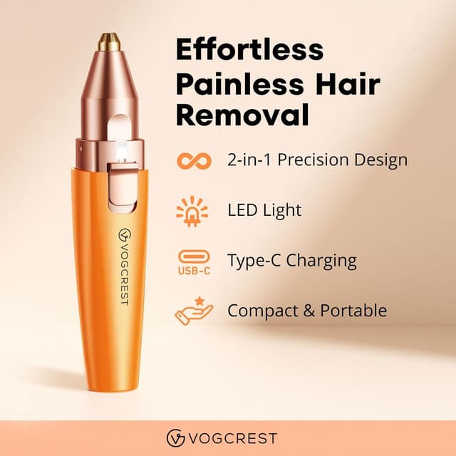 Detalle 2 de VG VOGCREST Tondeuse visage et sourcils 🪒