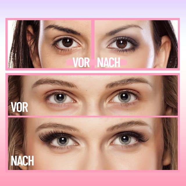 Detalle de Inexorablex Wimpern Extensions Set – Cluster Lash (8–16 mm) mit Lash Bond & Seal, Pinzette & Pinsel (570 pcs)