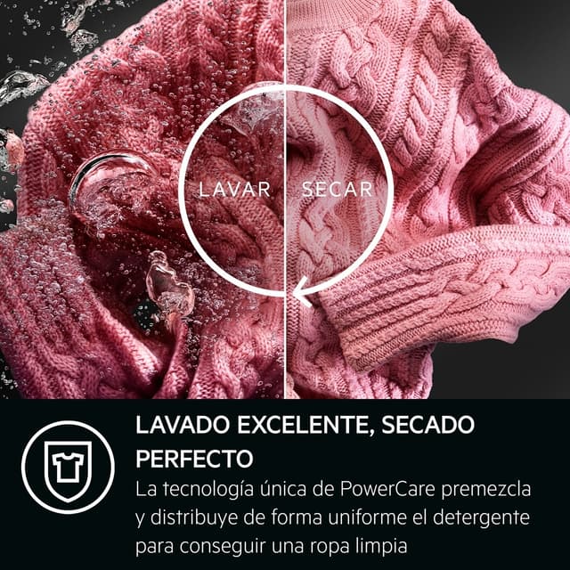 Thumbnail 2 de AEG 8000 PowerCare lavadora secadora 8 kg