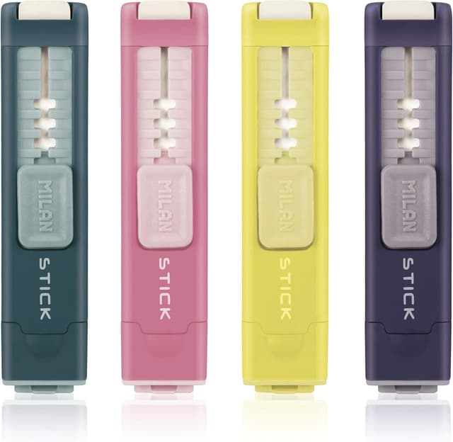 Detalle 2 de MILAN BNM10236 Stick blister de 3 caoutchoucs de rechange pour aiguiseur