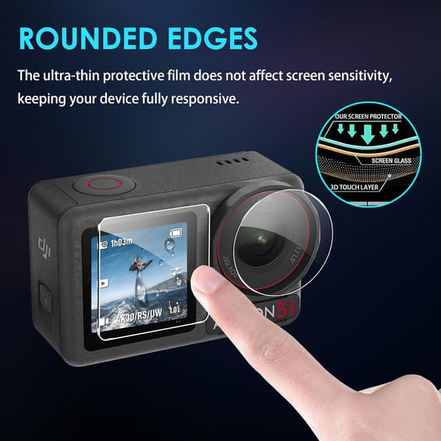 Thumbnail 5 de Lemxiee Schutzfolie für DJI Osmo Action 5 Pro