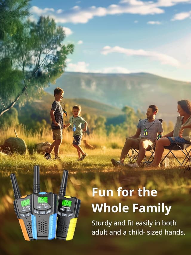 Thumbnail 5 de Inspireyes Walkie-Talkie Bambini 3 pezzi 48h