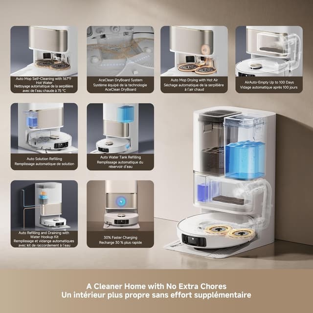 Thumbnail 6 de DREAME L50 Ultra 19,500Pa Robot Vacuum and Mop