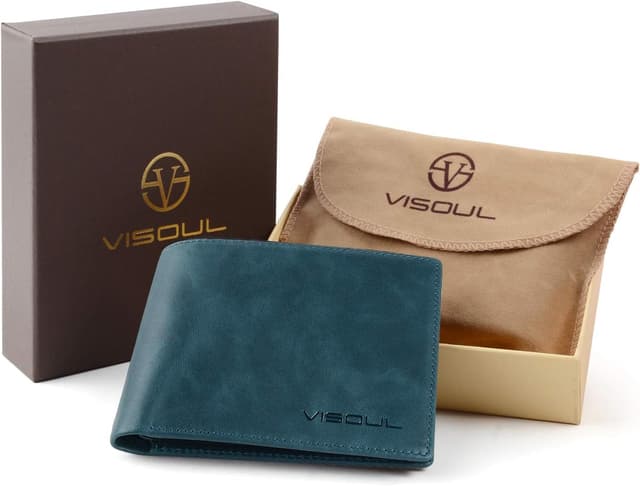 Thumbnail 5 de VISOUL Cartera Hombre Piel RFID 12 ranuras