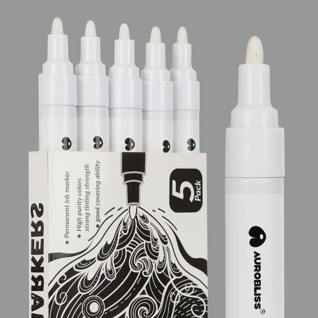 Imagen de Aurobliss Lackmarker Weiß 2-3MM 🎨 en OfertitasTOP