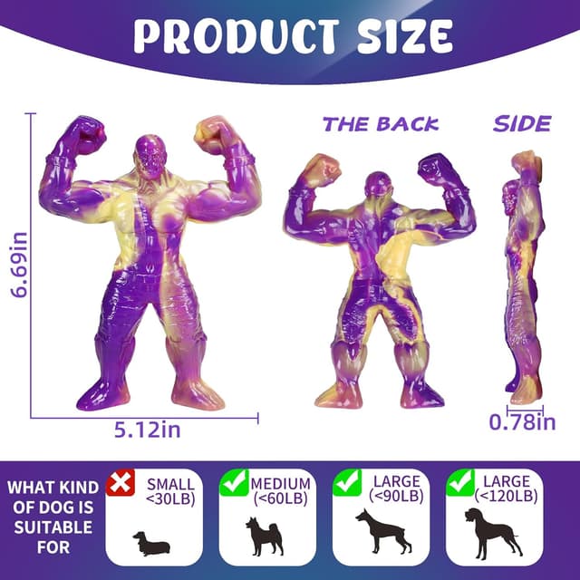 Thumbnail 1 de Herspany Indestructible Dog Chew Toy