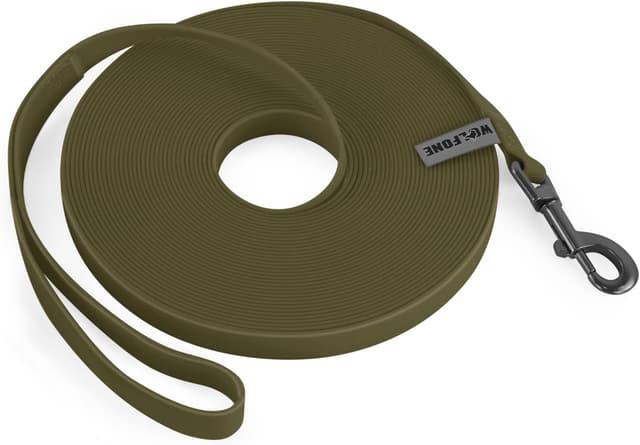 Detalle de Wolfone Army Green 12m long line lead