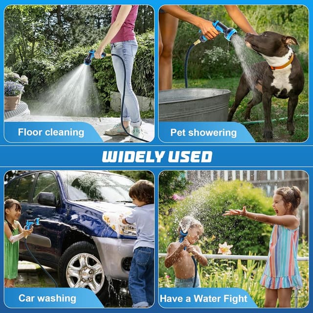 Thumbnail 6 de Jsdoin Expandable Garden Hose 15m for gardening