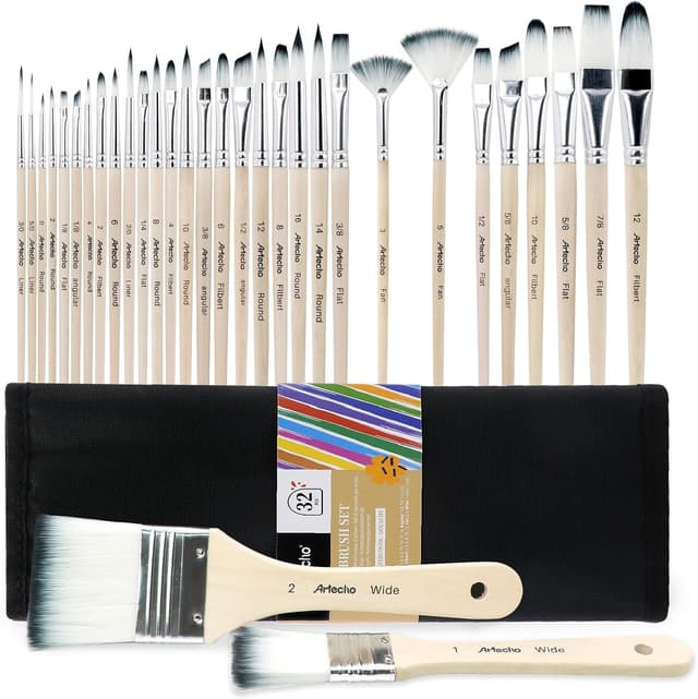 Imagen de Artecho 32 PCS Art Paint Brushes Set en OfertitasTOP