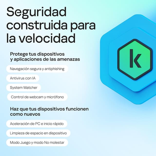 Detalle de Kaspersky Anti-Virus 2026 3 dispositivos
