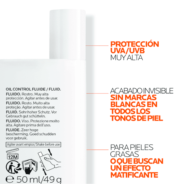 Thumbnail 1 de La Roche Posay Anthelios UV-MUNE 400 SPF50+ 🌞 Fluido 3x50ml