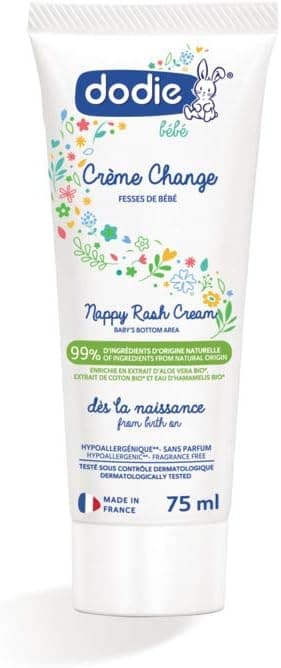 Detalle de Dodie Crème Change sans Parfum 75 ml