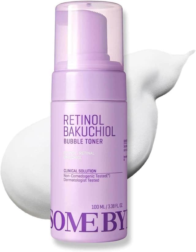 Detalle de SOME BY MI Retinol Bakuchiol Bubble Toner – Tonique visage au rétinol, 100 ml