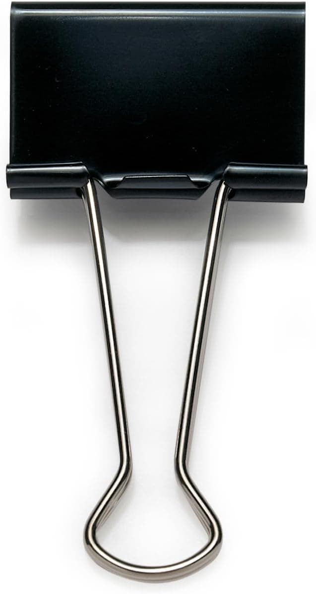 Detalle 2 de Rapesco FBC410B1 Pinzas de 41 mm, Hasta 170 Hojas 🧷 (Paquete)