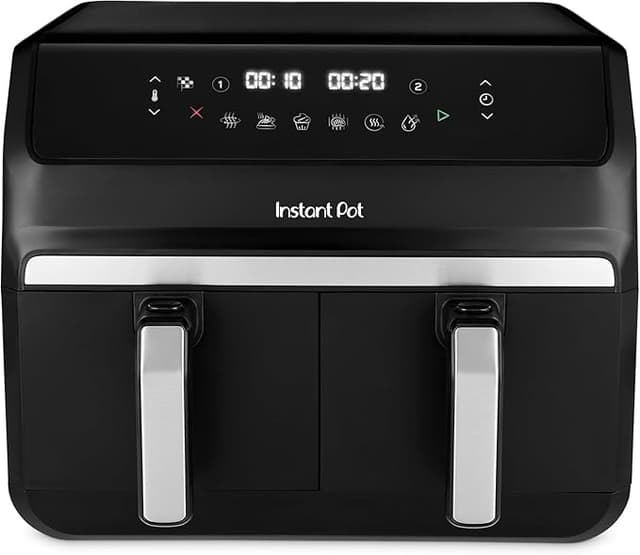 Detalle de Instant Pot Vortex Dual Freidora de Aire 🌀 8L con 8 funciones