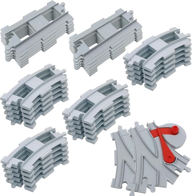 Imagen de Cabeeskii Bausteine Schienen Set 32 Teile 🚂 en OfertitasTOP