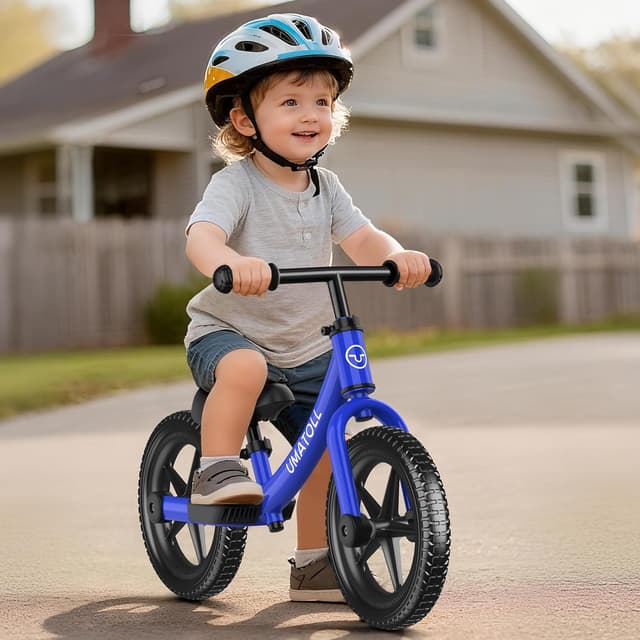 Detalle 2 de Umatoll Toddler Balance Bike (No-Pedal) for Ages 18 Months–5 Years with Tool-Free Adjustment