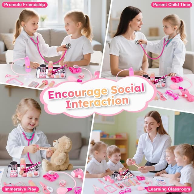 Thumbnail 4 de Sundaymot Doctor Kit 34 Pieces for Toddlers