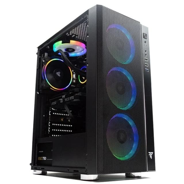 Detalle de Tempest Umbra RGB Torre ATX Negra 🖥