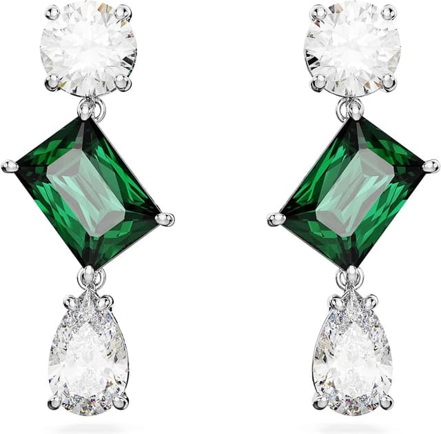 Imagen de Swarovski Mesmera pendientes Verde 3 unidades en OfertitasTOP