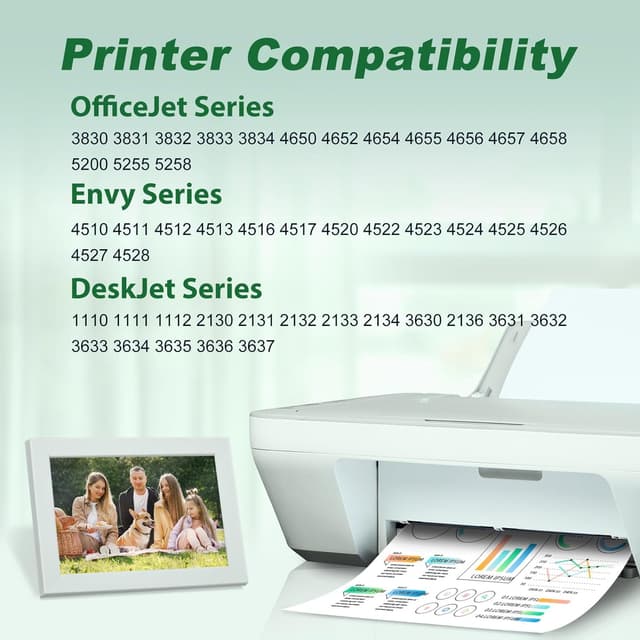 Detalle 2 de MYTONER 63XL Black and Color Ink Cartridges Combo Pack (Replacement for HP 63 / 63XL)