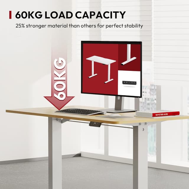 Thumbnail 6 de SANODESK Escritorio Elevable Eléctrico 160x75cm - Ergonomía en Casa