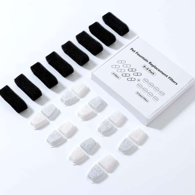 Thumbnail 6 de Zemiu Filtro Fontanella 16 pezzi per gatti