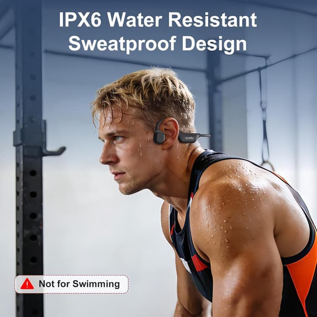 Detalle de Sunvito Bone Conduction Headphones Bluetooth 6.0